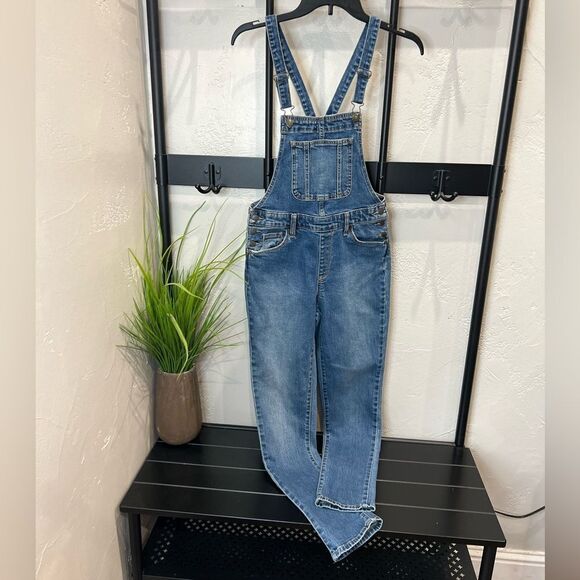 Universal thread Denim Overalls size 00/24 - Picture 5 of 15
